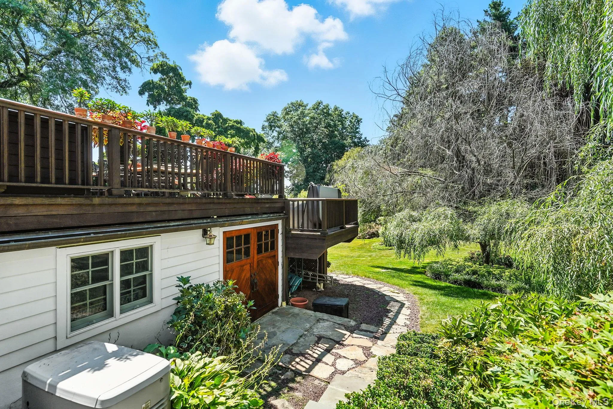 View of side showing shed. View of side showing shed.