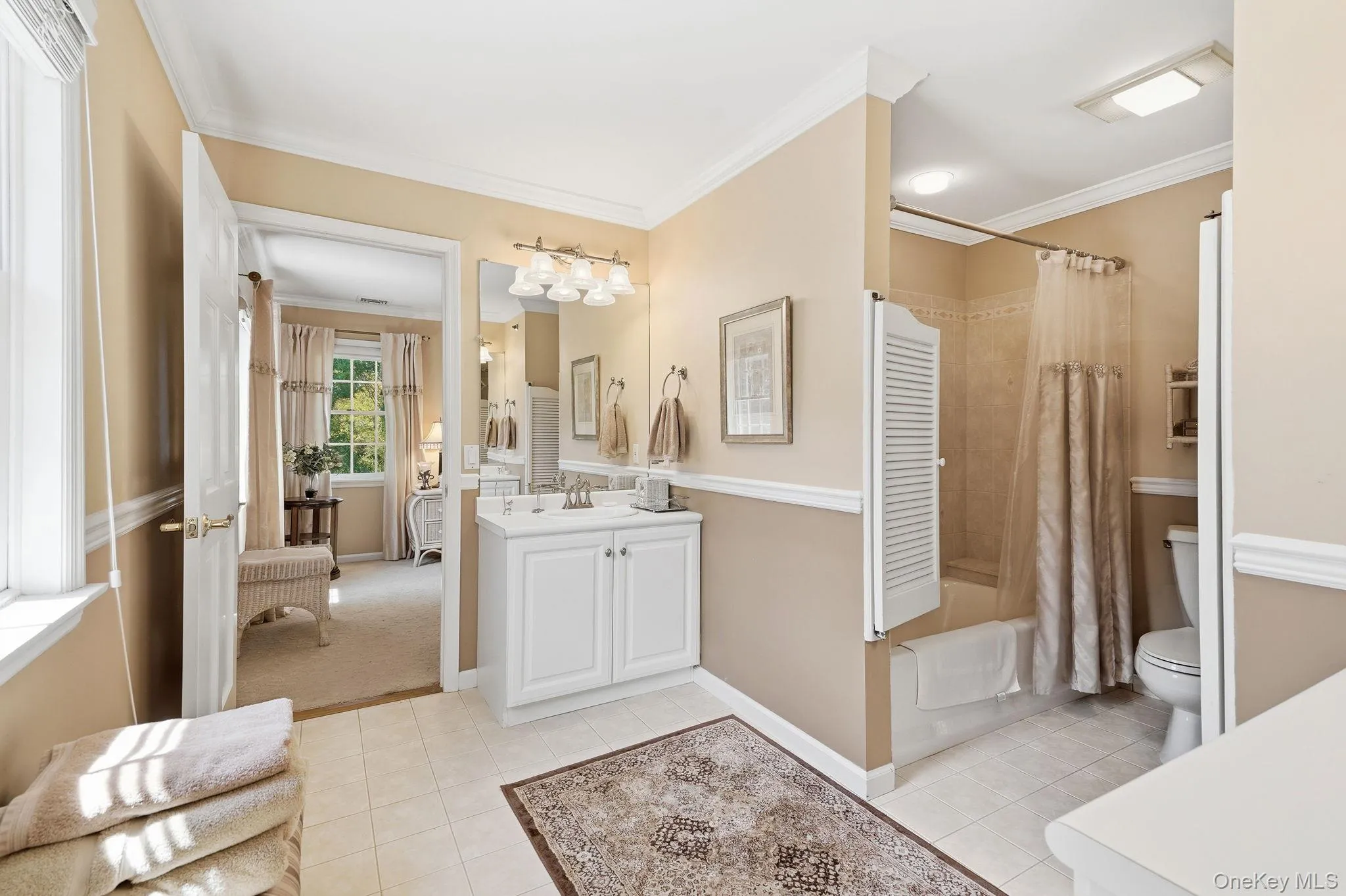 Jack and Jill bathroom for 1st and 2nd bedroom. Jack and Jill bathroom for 1st and 2nd bedroom.