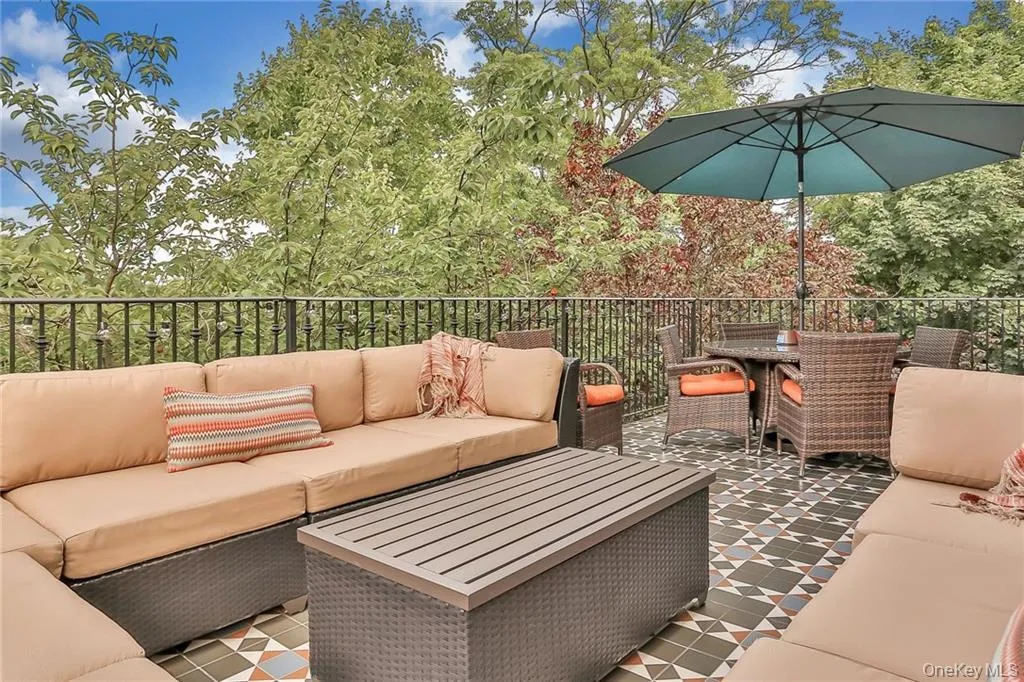 View of patio / terrace with an outdoor hangout area View of patio / terrace with an outdoor hangout area