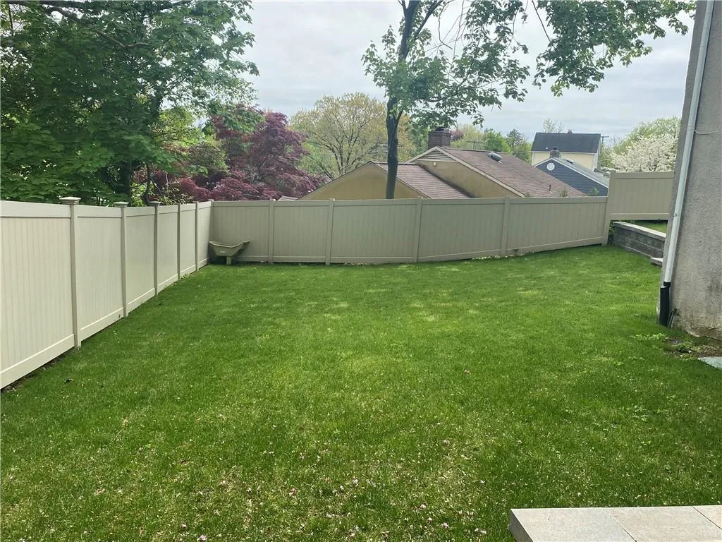 View of fenced backyard View of fenced backyard