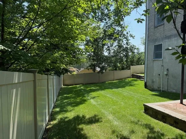View of fenced backyard View of fenced backyard