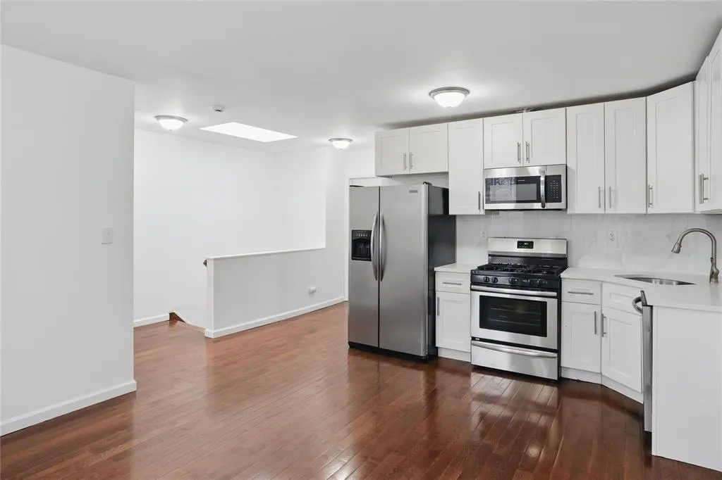Kitchen view to stairs - 2nd floor apartment Kitchen view to stairs - 2nd floor apartment