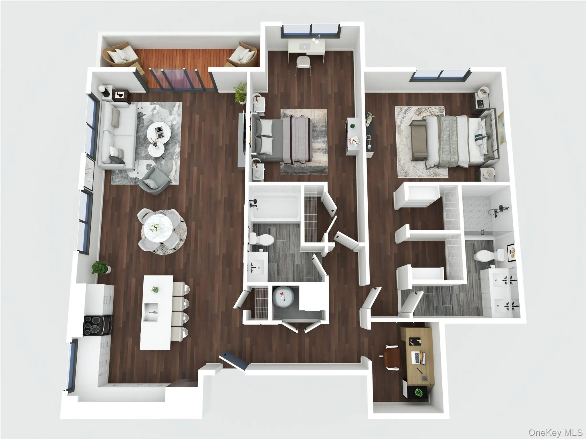 View of room layout View of room layout