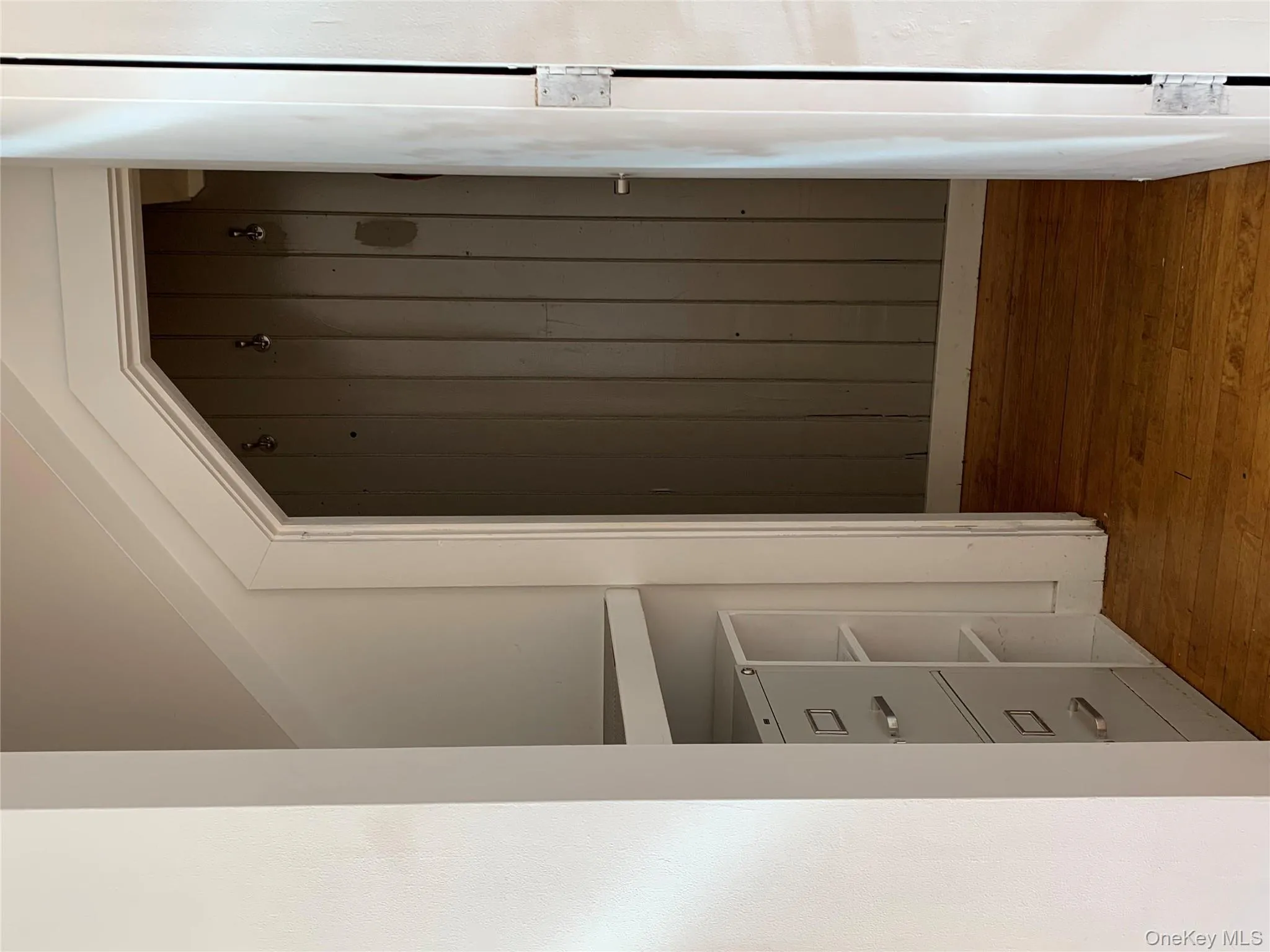 Walk in closet with light wood-style floors Walk in closet with light wood-style floors
