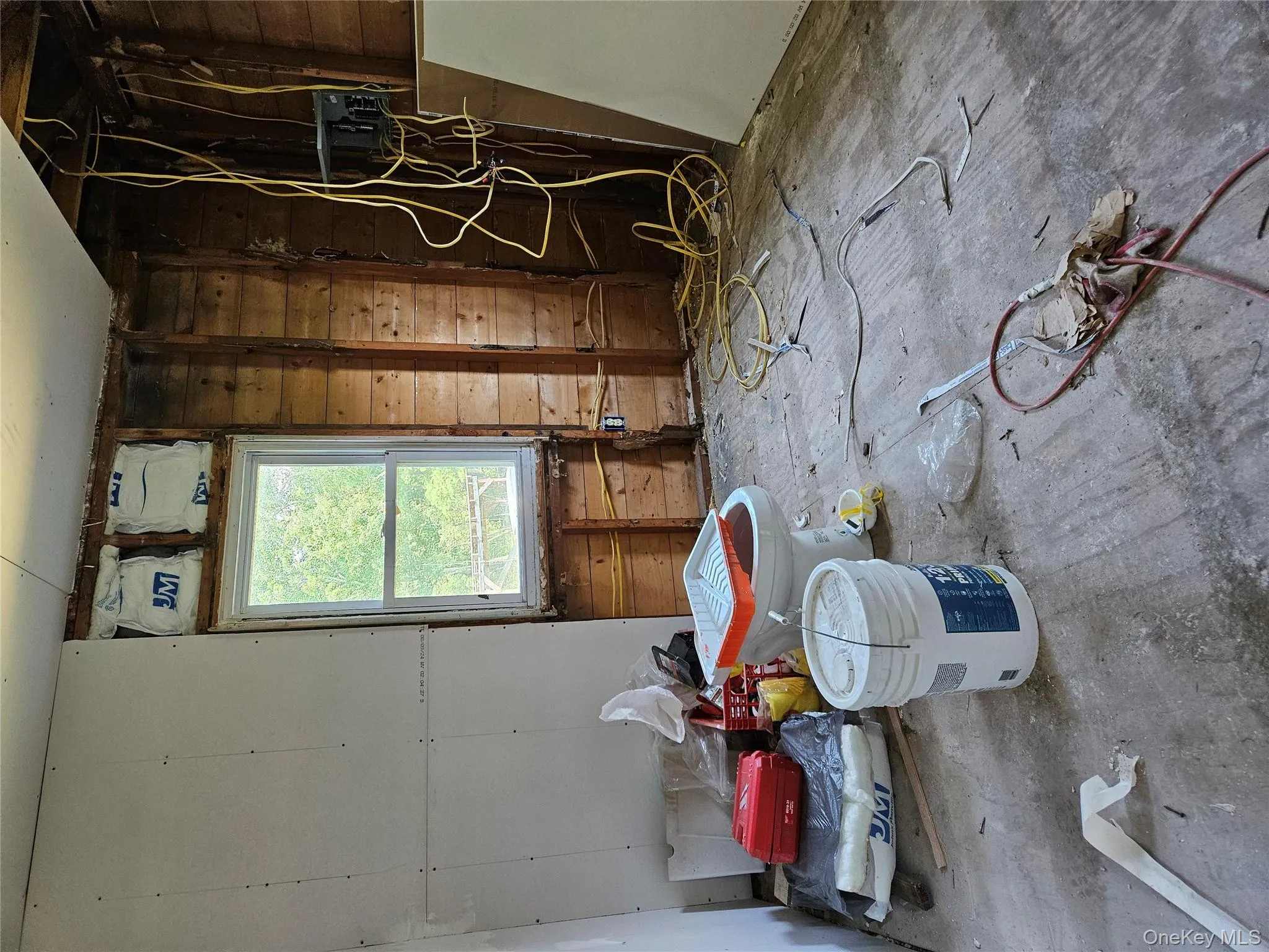some sheetrock done some sheetrock done