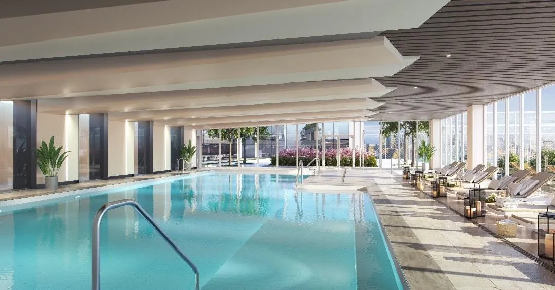 View of indoor community pool View of indoor community pool