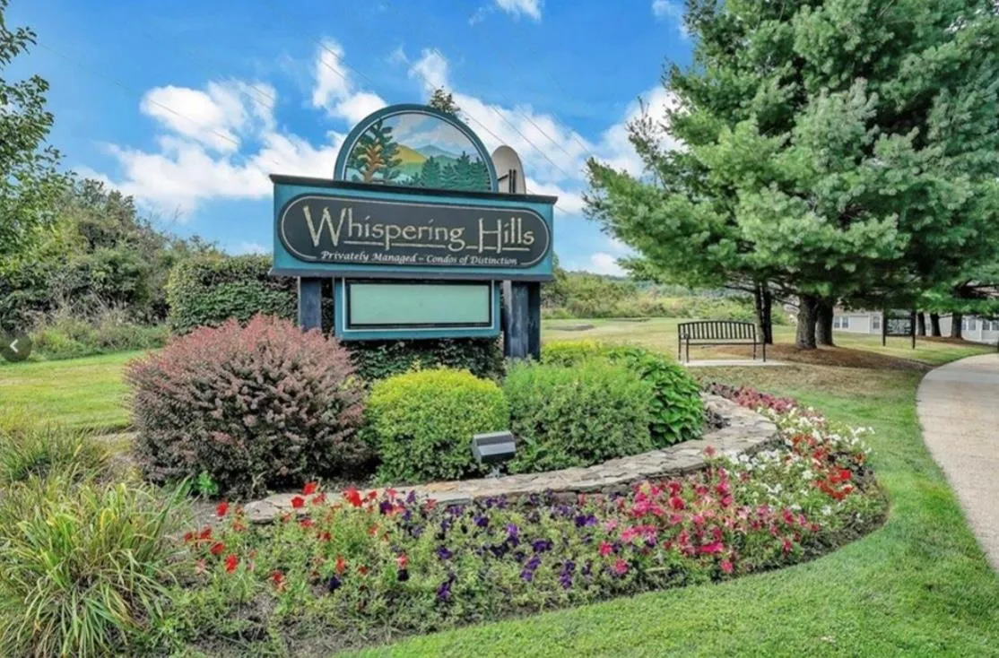 Community / neighborhood sign with a yard Community / neighborhood sign with a yard