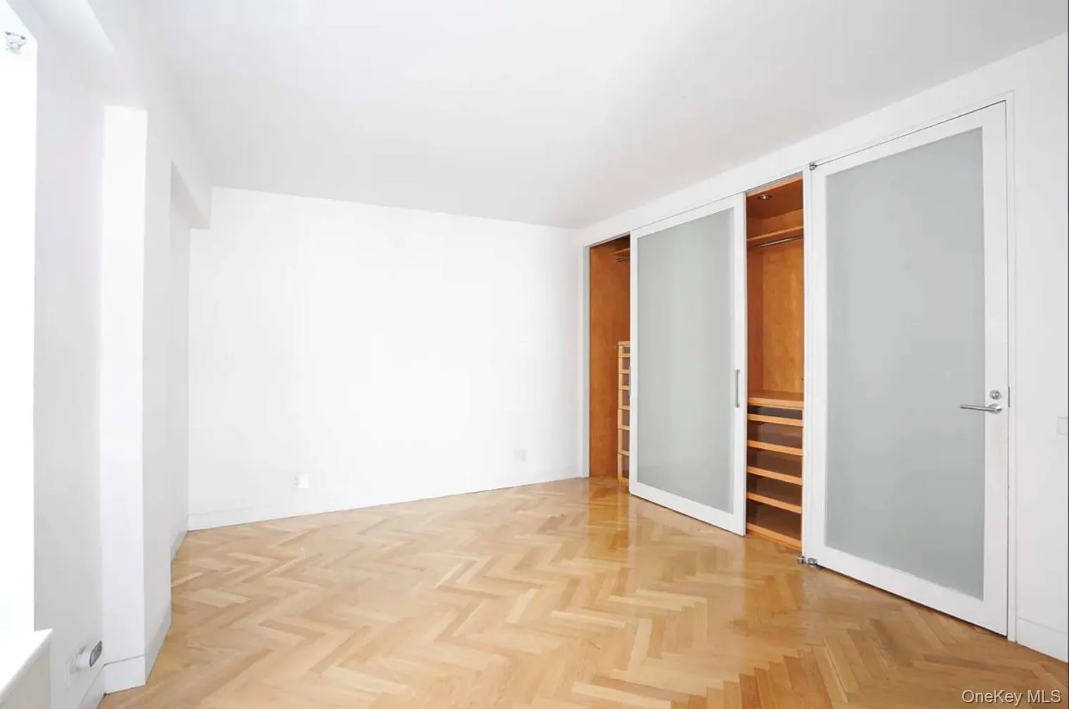 Unfurnished bedroom with a closet and baseboards Unfurnished bedroom with a closet and baseboards