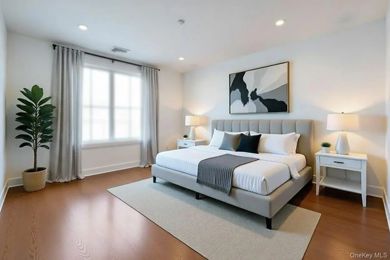 Bedroom with Walk in Closet Virtually staged Bedroom with Walk in Closet Virtually staged