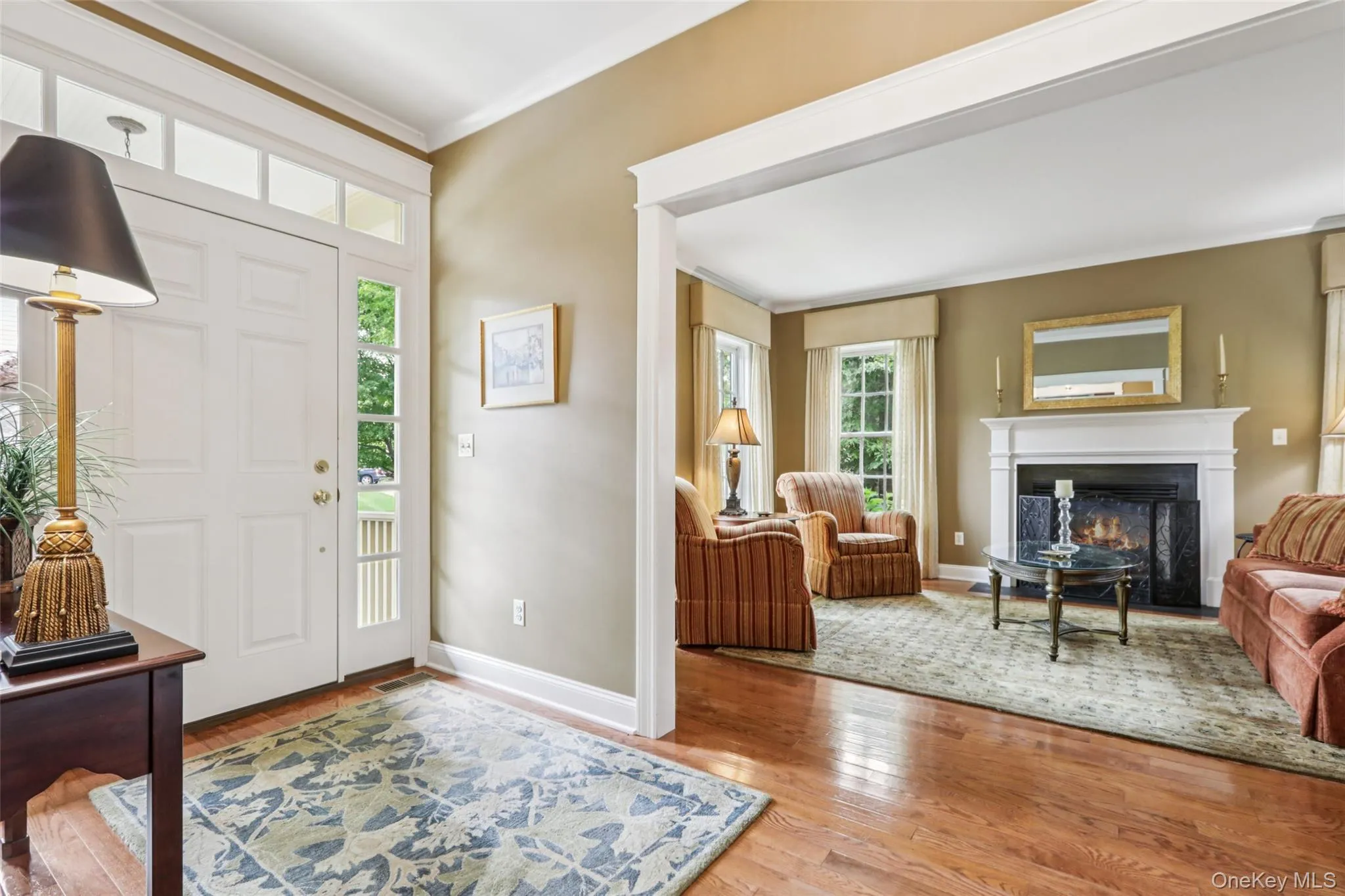 The Foyer welcomes you to the Living Room The Foyer welcomes you to the Living Room