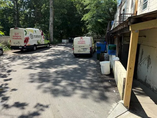 View of asphalt road View of asphalt road