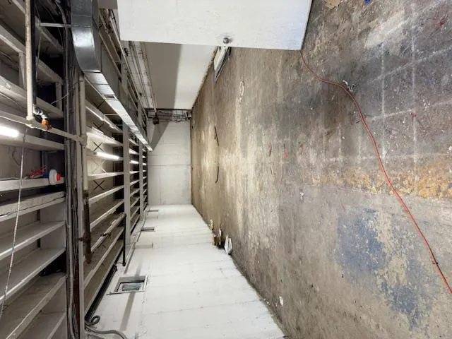 View of unfinished below grade area View of unfinished below grade area