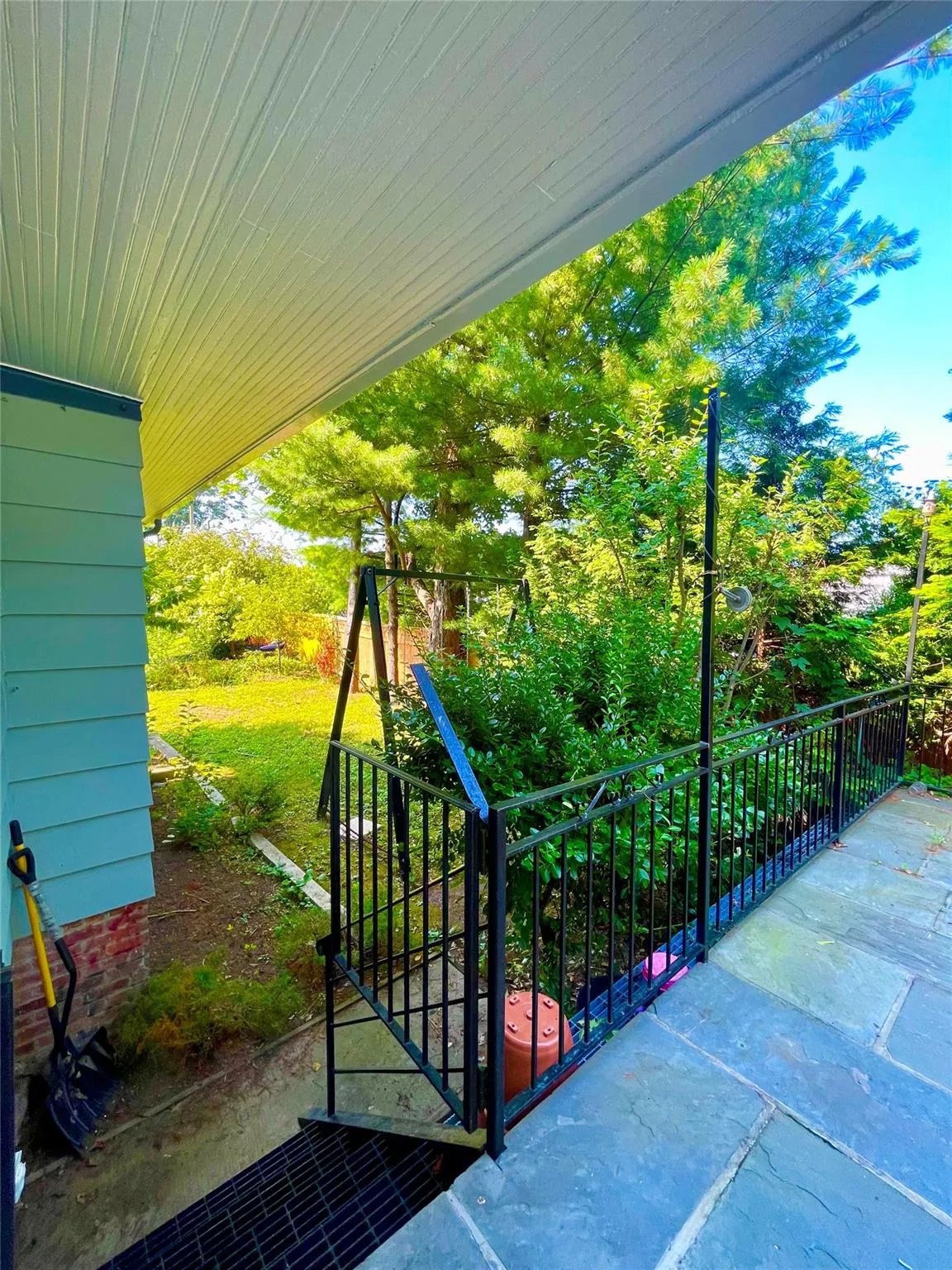 View of patio featuring a playground View of patio featuring a playground