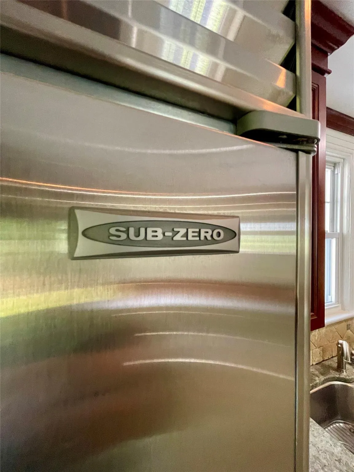 Kitchen view of a sink Kitchen view of a sink