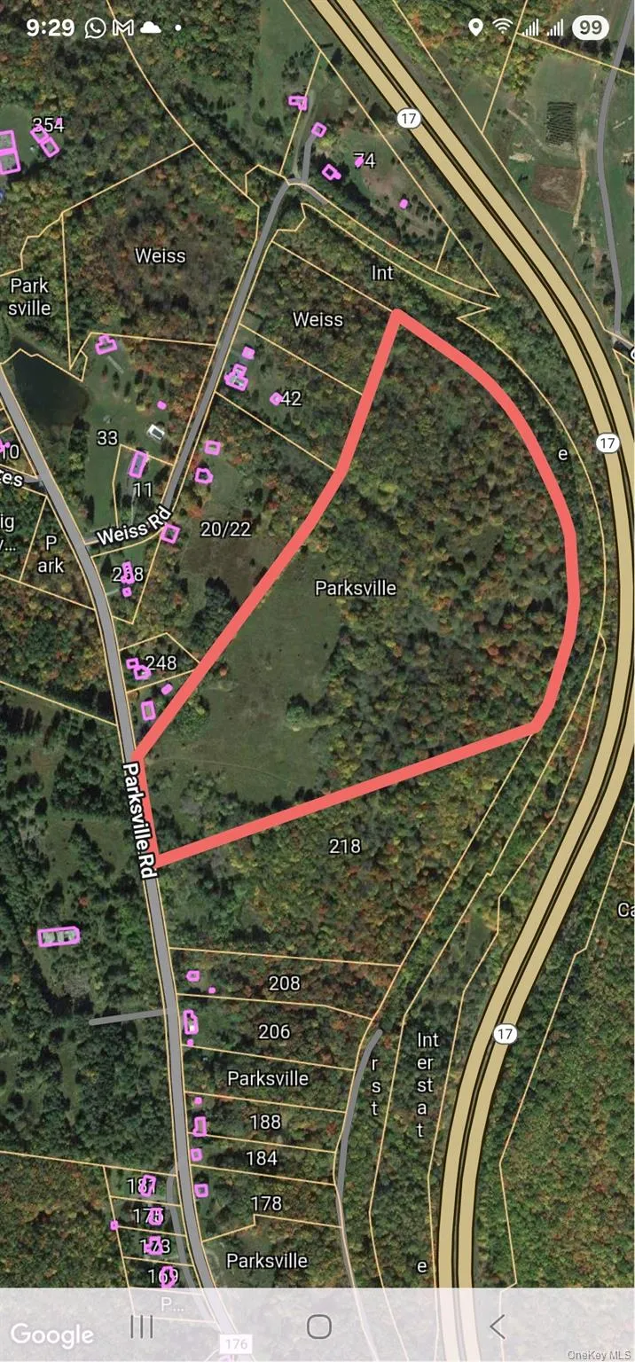 Aerial view of property's location Aerial view of property's location