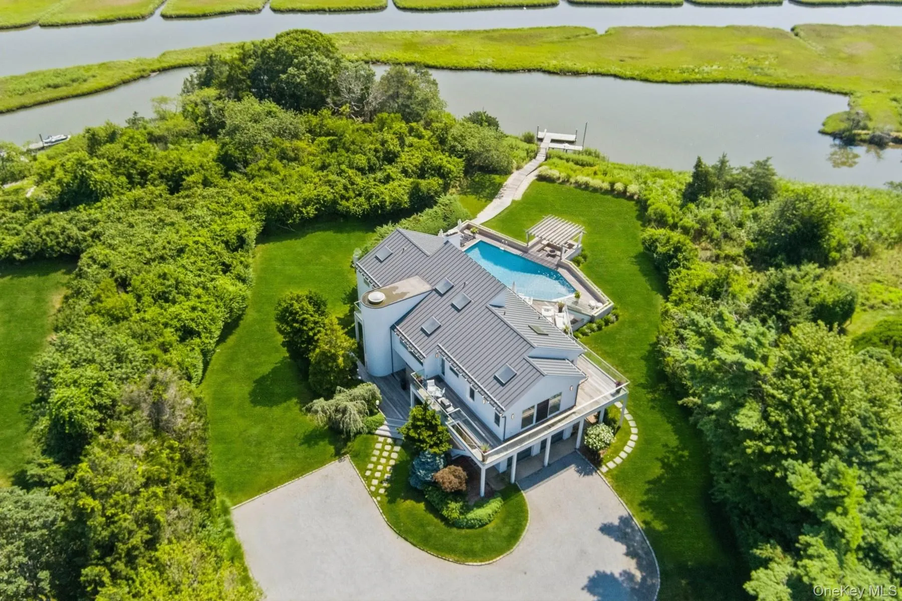 View of subject property featuring a large body of water View of subject property featuring a large body of water