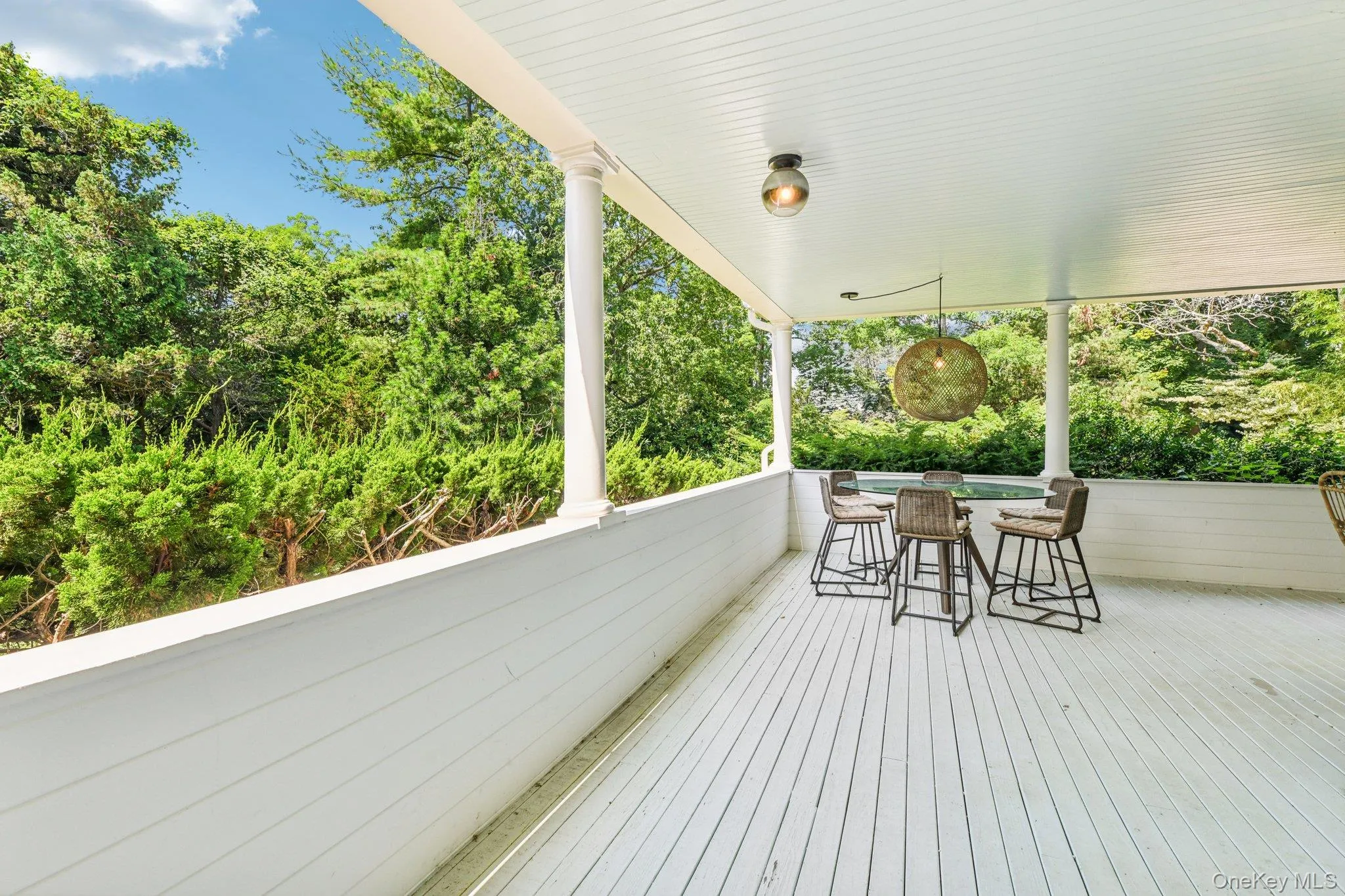 View of wooden deck View of wooden deck