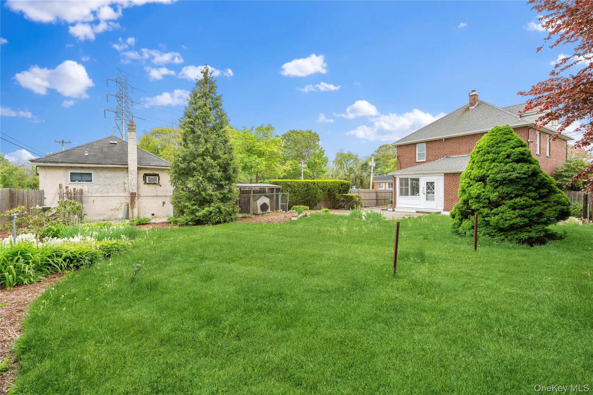 View of fenced backyard View of fenced backyard