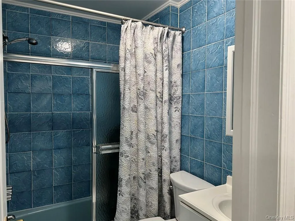 One of the two full baths One of the two full baths