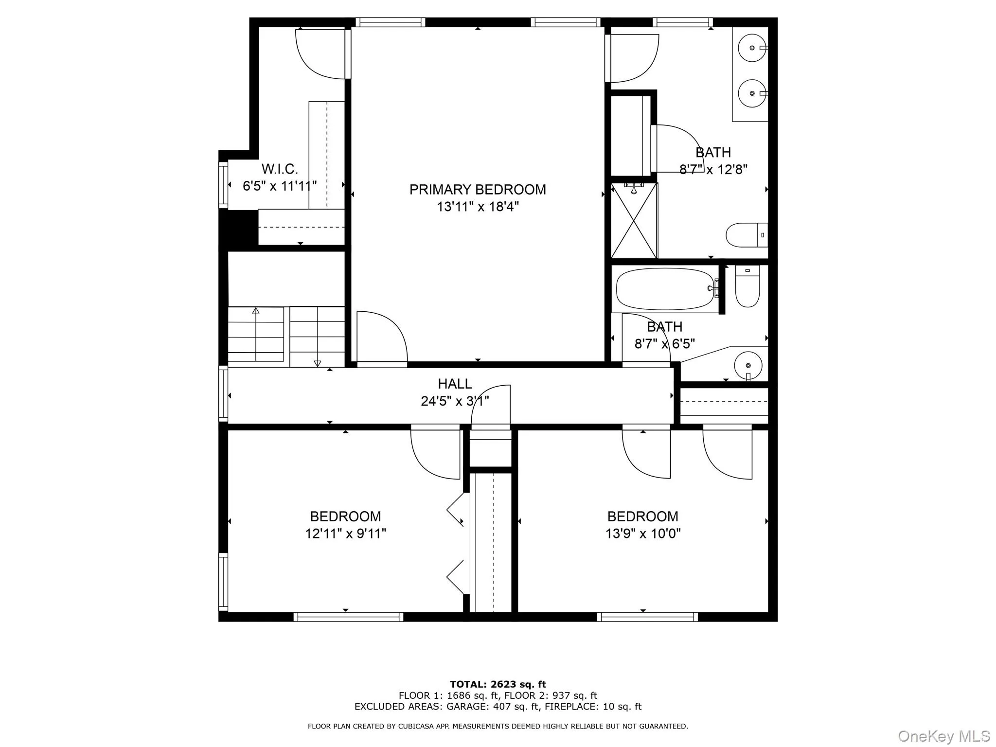 Second Level Floor Plan Second Level Floor Plan