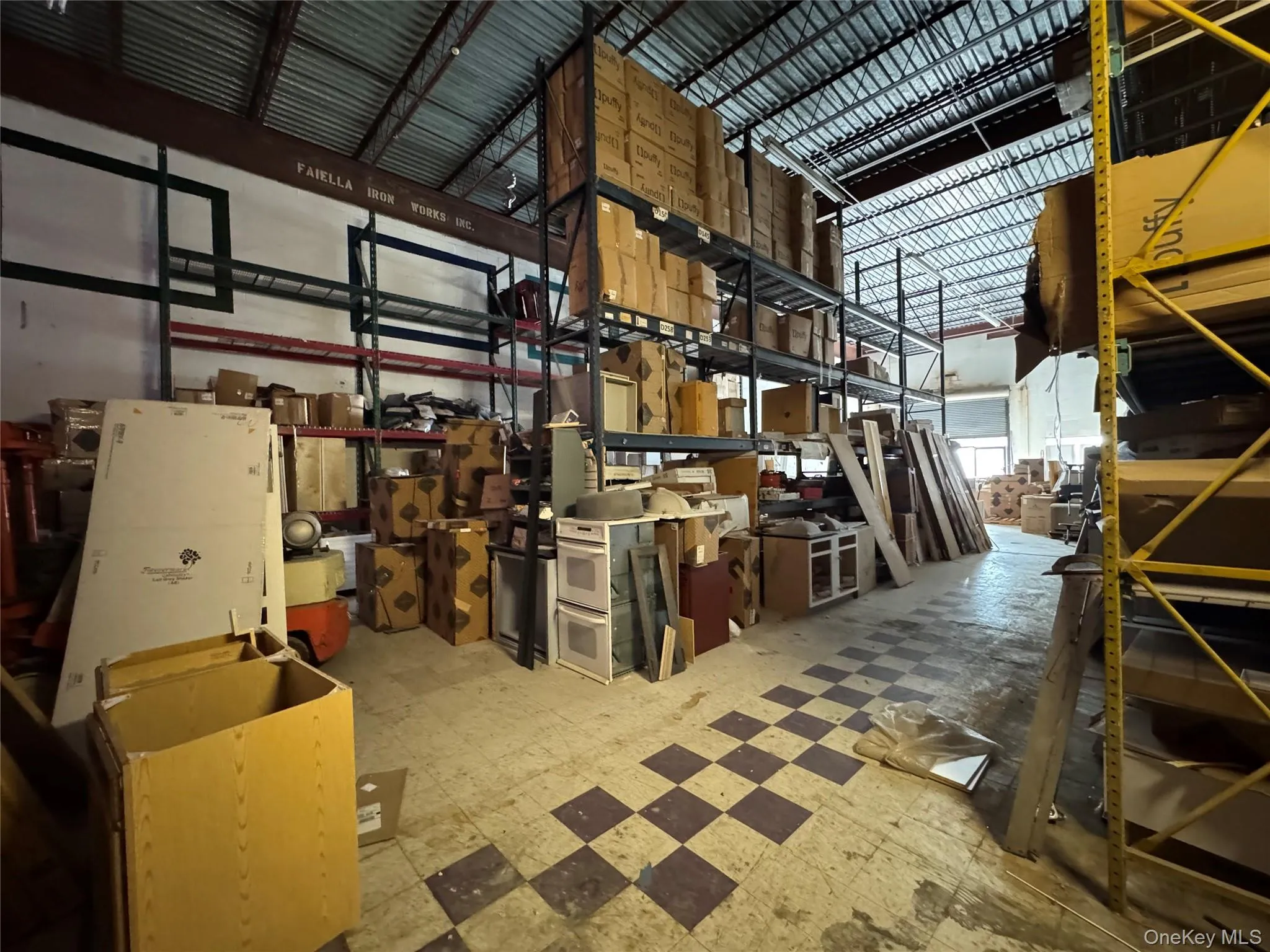 View of storage room View of storage room