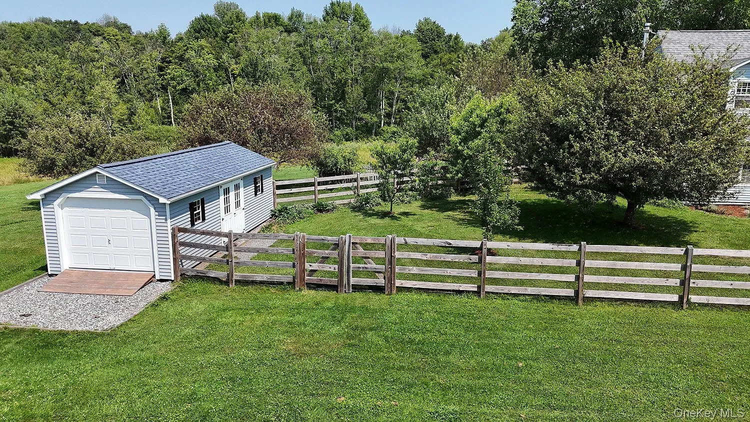 Fenced-in Orchard and 14x28 Outbuilding Fenced-in Orchard and 14x28 Outbuilding