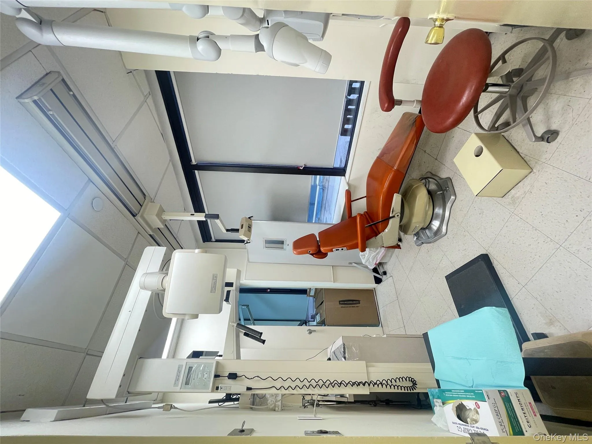 Workout room with a drop ceiling Workout room with a drop ceiling