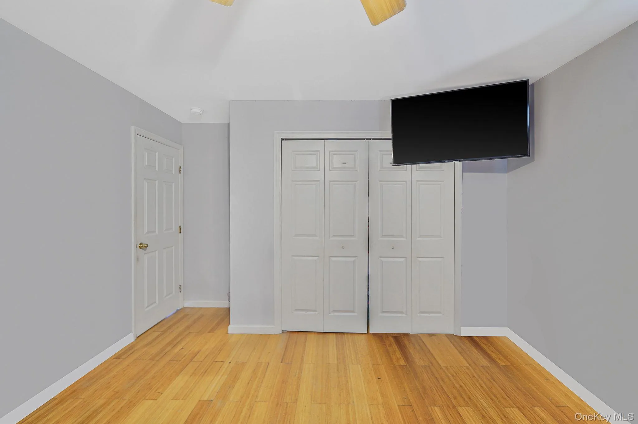 4th Bedroom featuring light wood-style floors and a closet 4th Bedroom featuring light wood-style floors and a closet