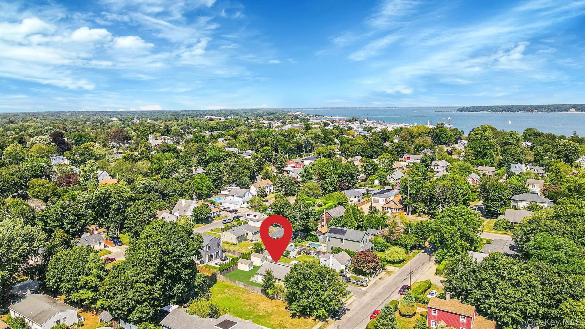 Drone / aerial view of Linnet Street Drone / aerial view of Linnet Street
