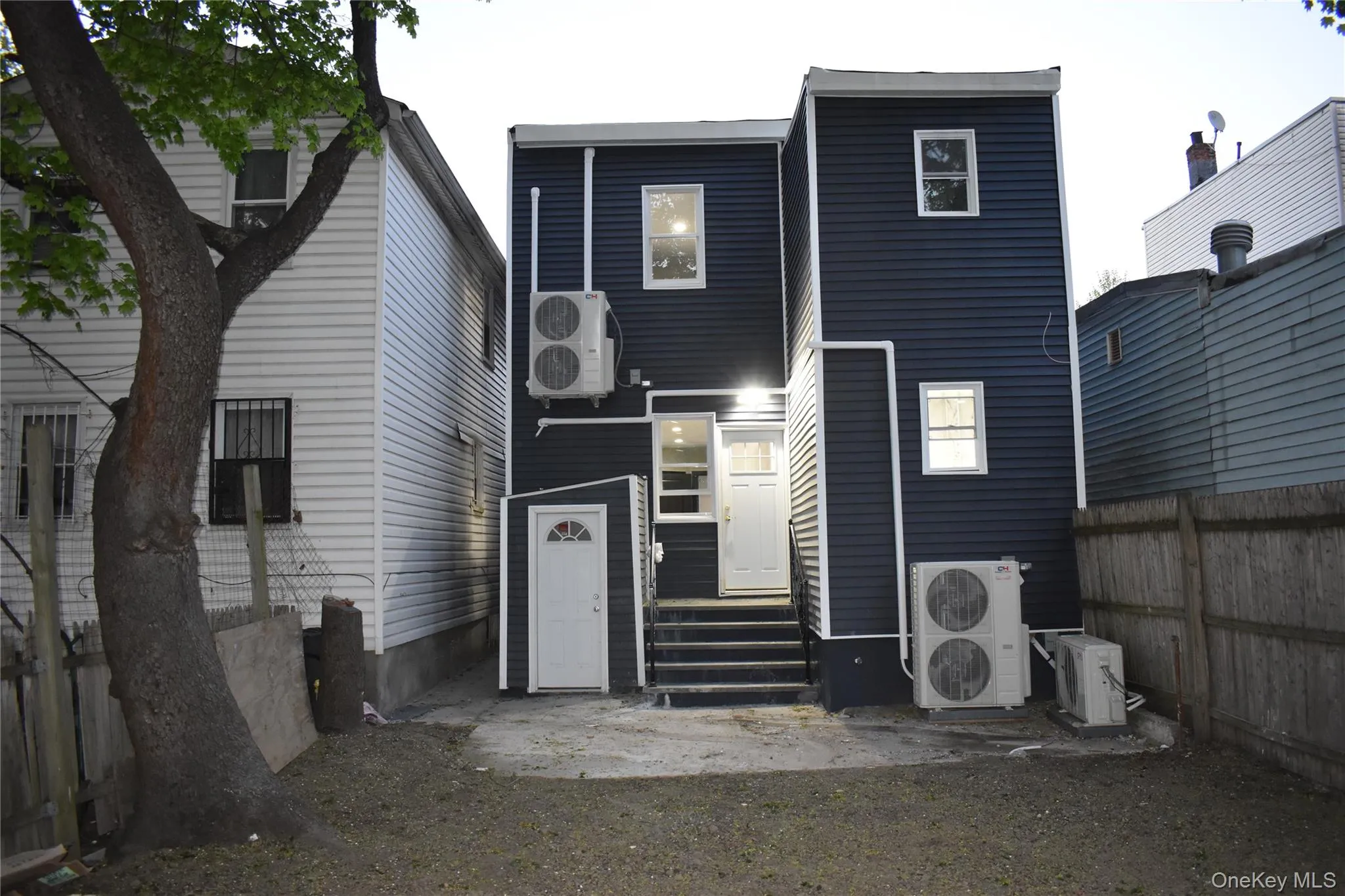 Back of property Back of property