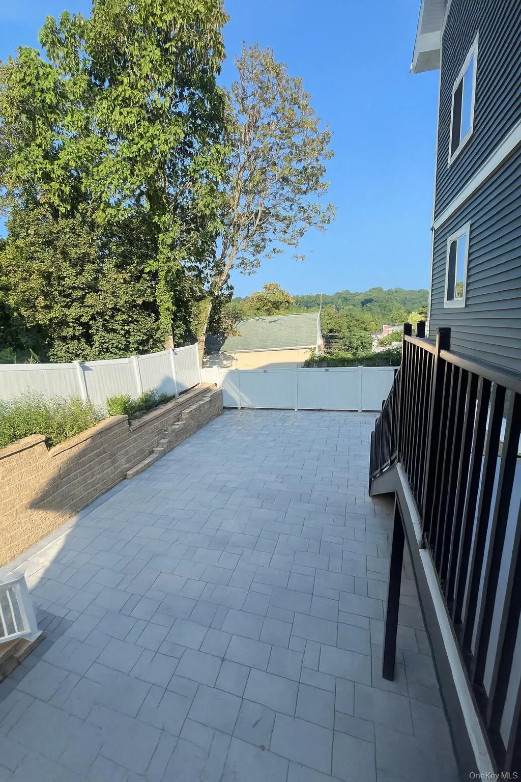 View of fenced backyard View of fenced backyard