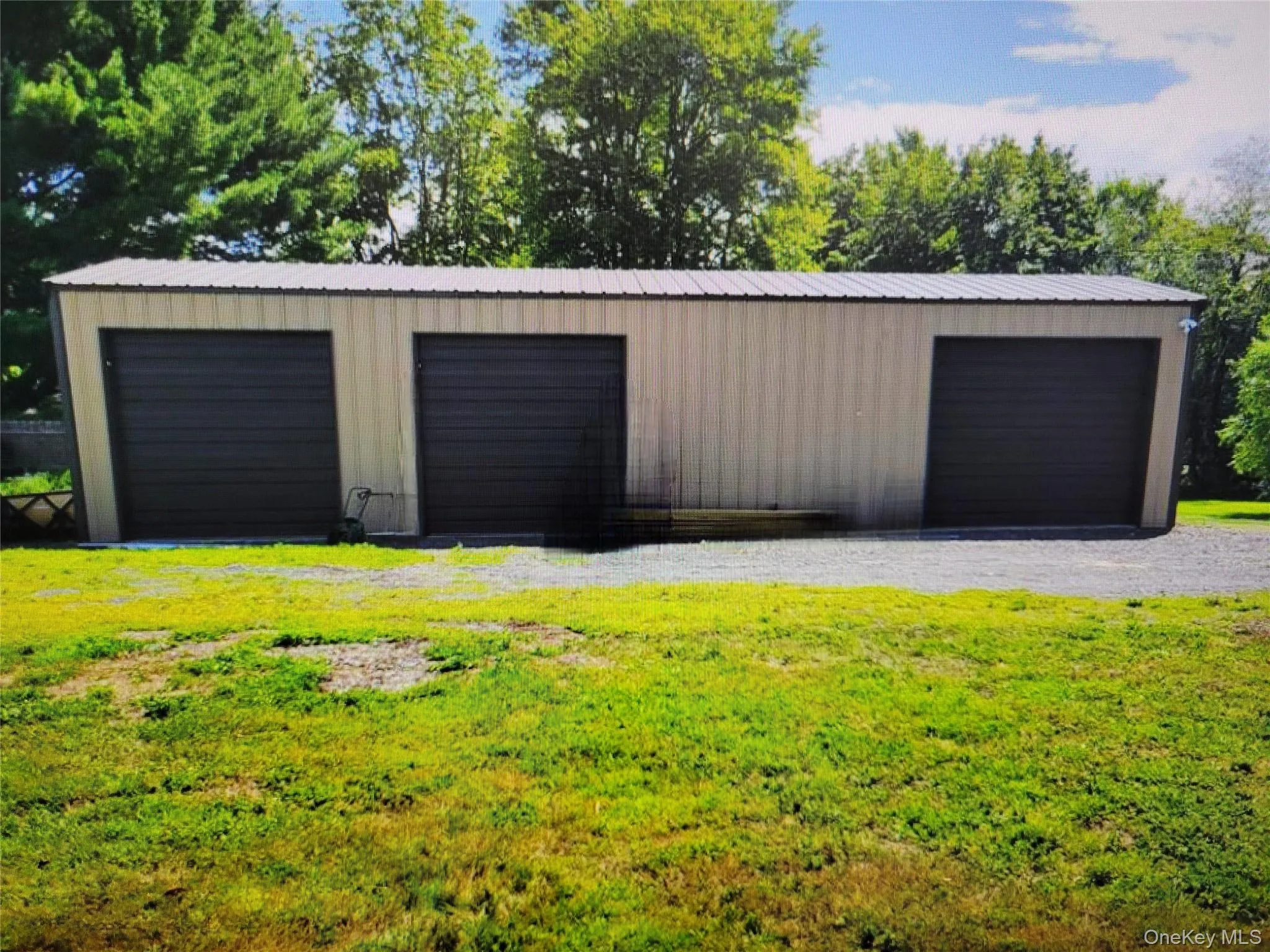 View of detached garage View of detached garage