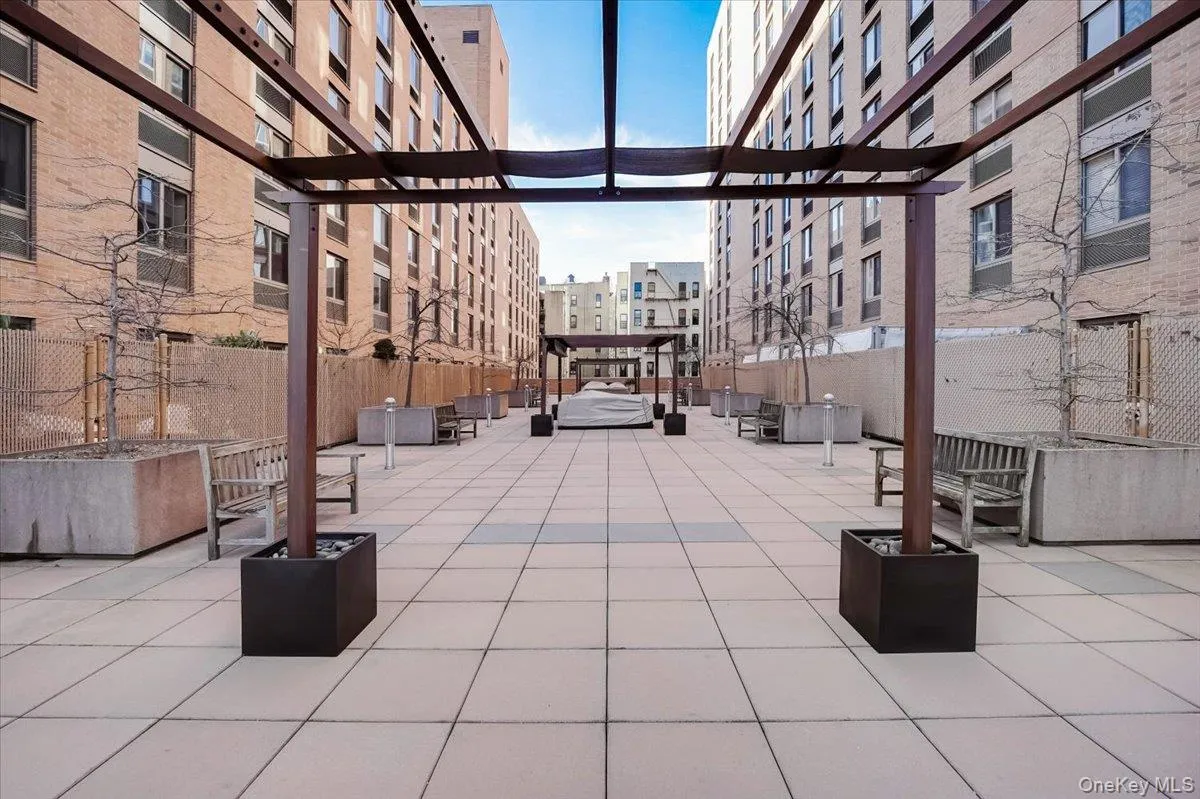 View of patio with a pergola View of patio with a pergola