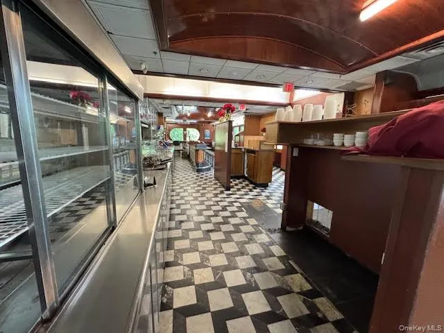 Behind the counter area... Behind the counter area...