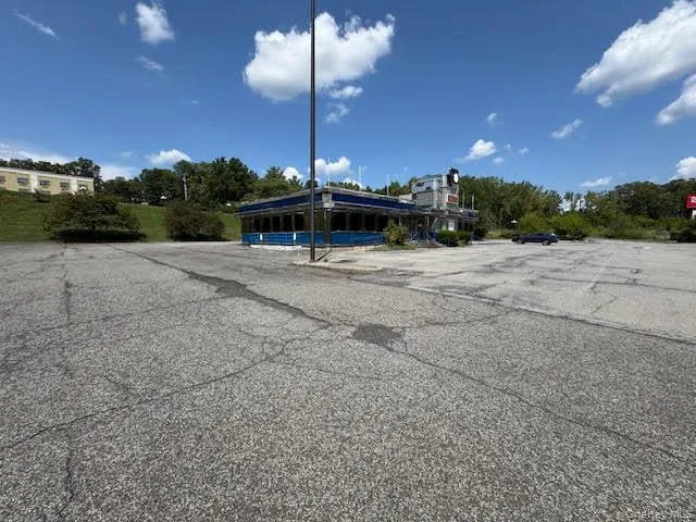 View of asphalt road View of asphalt road