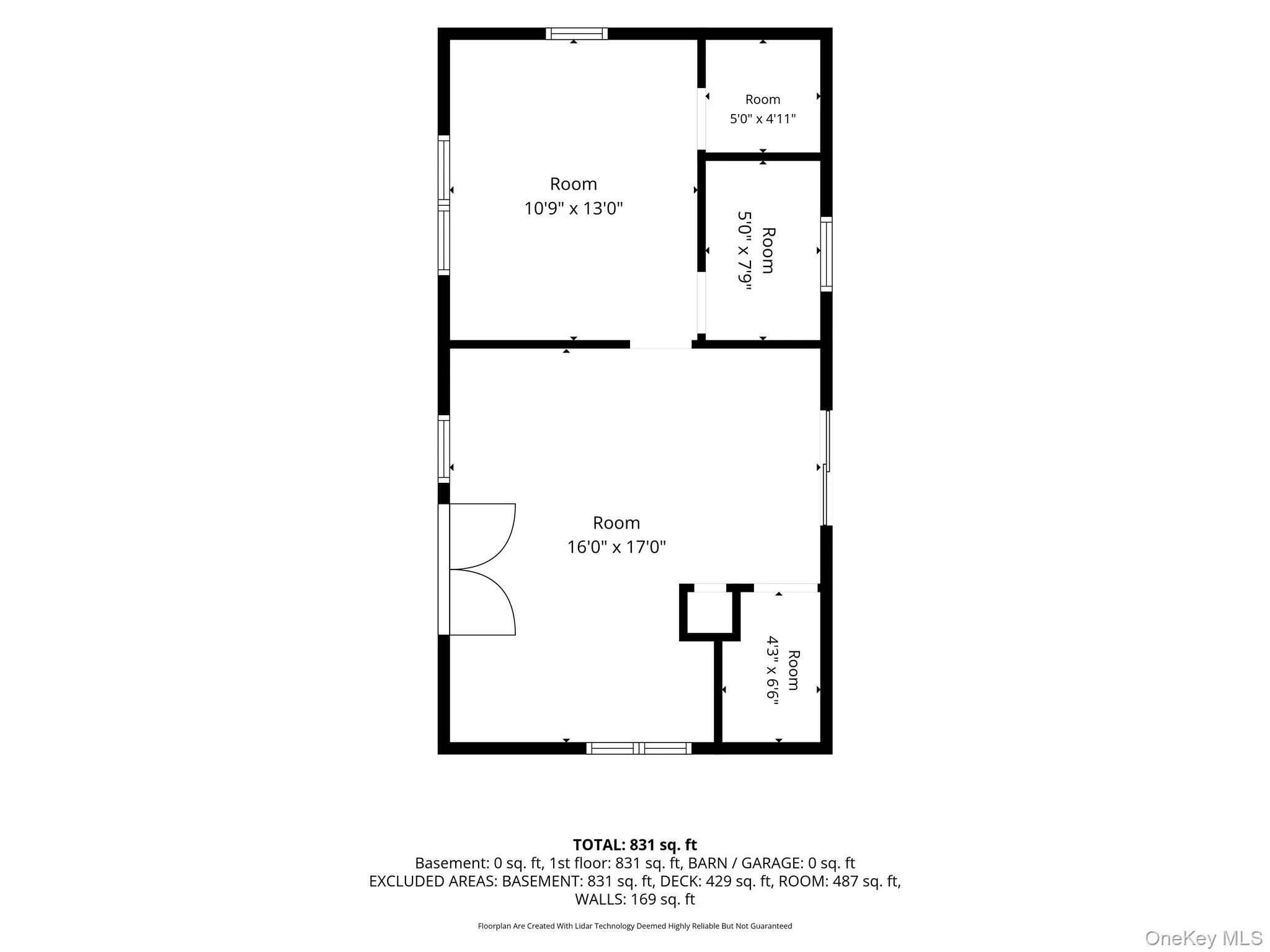Partially Finished Accessory StructureFloorplan Partially Finished Accessory StructureFloorplan