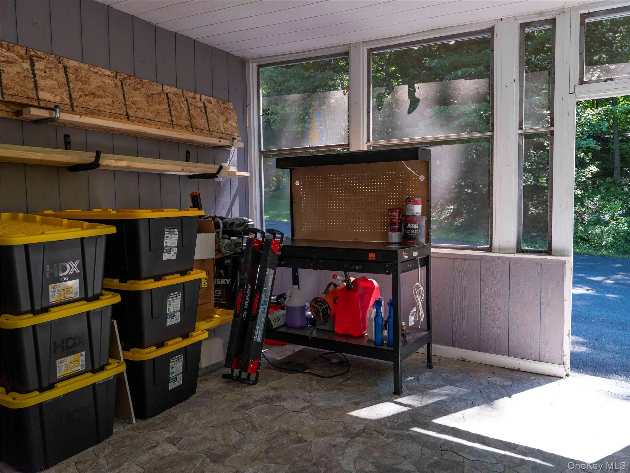View of storage room View of storage room