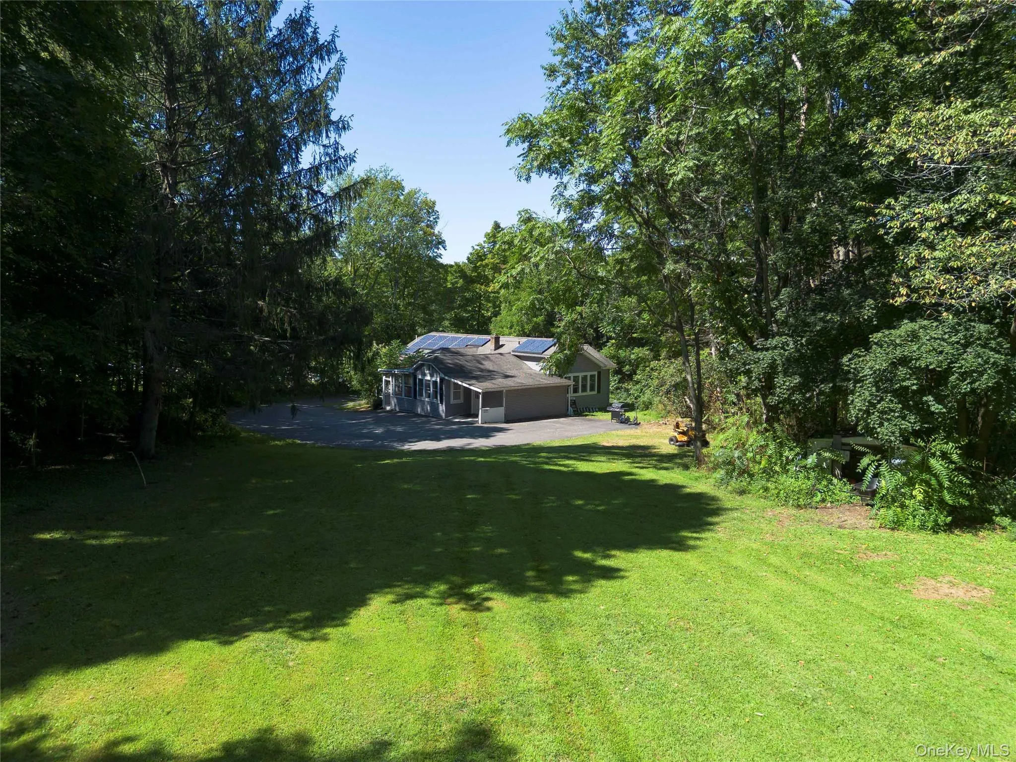 View of grassy yard View of grassy yard