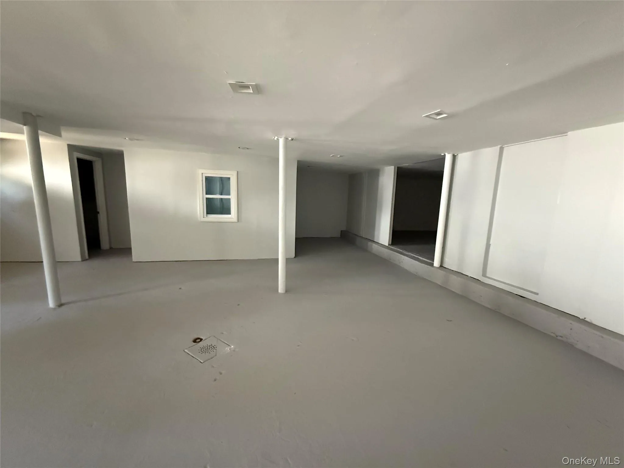 View of finished basement View of finished basement