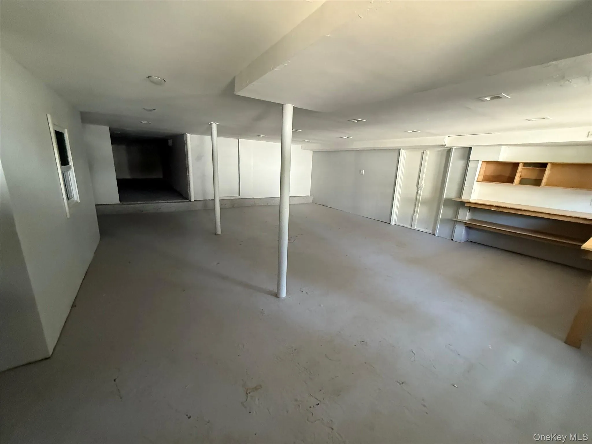 View of finished basement View of finished basement