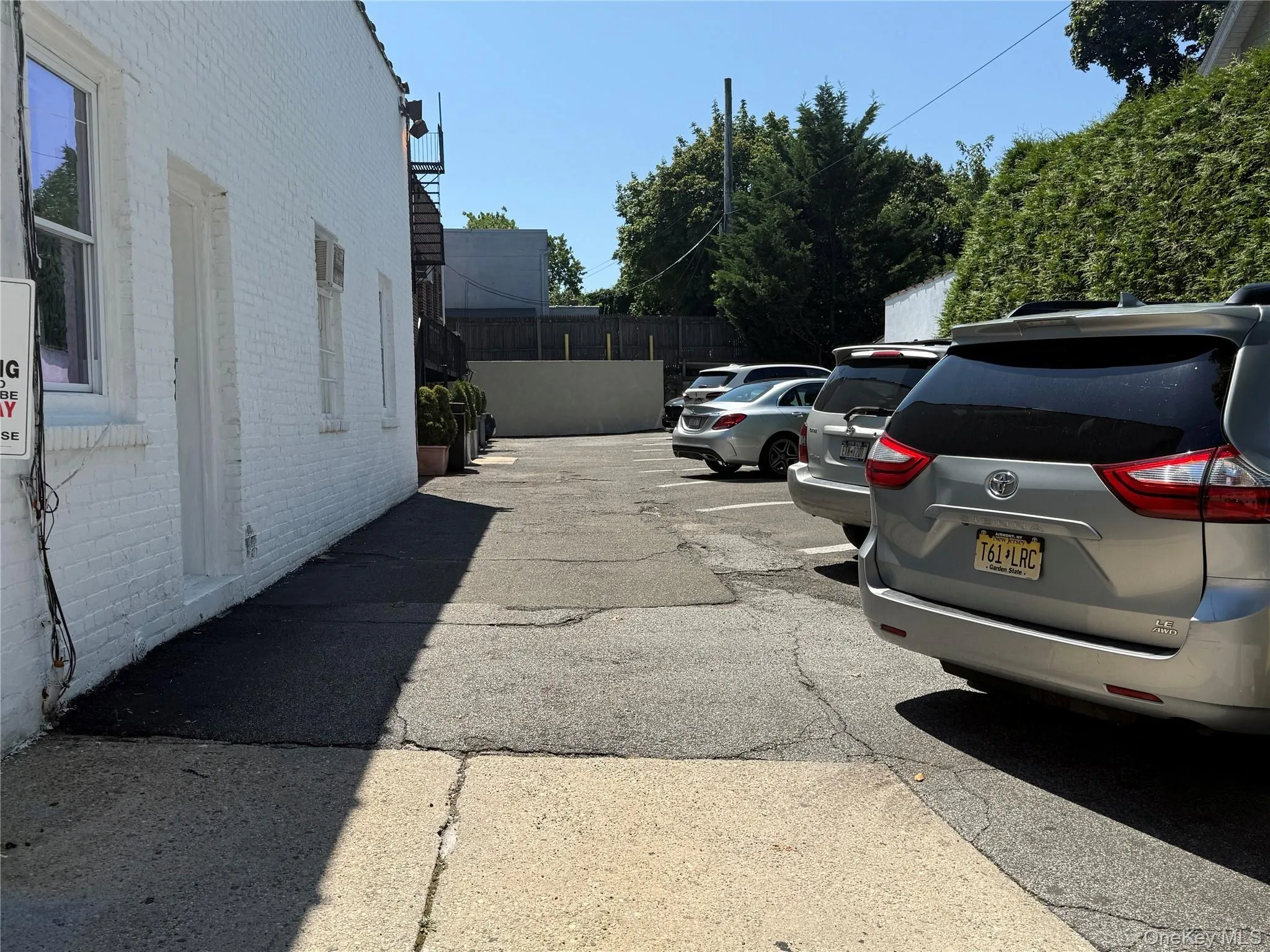 View of uncovered parking lot View of uncovered parking lot