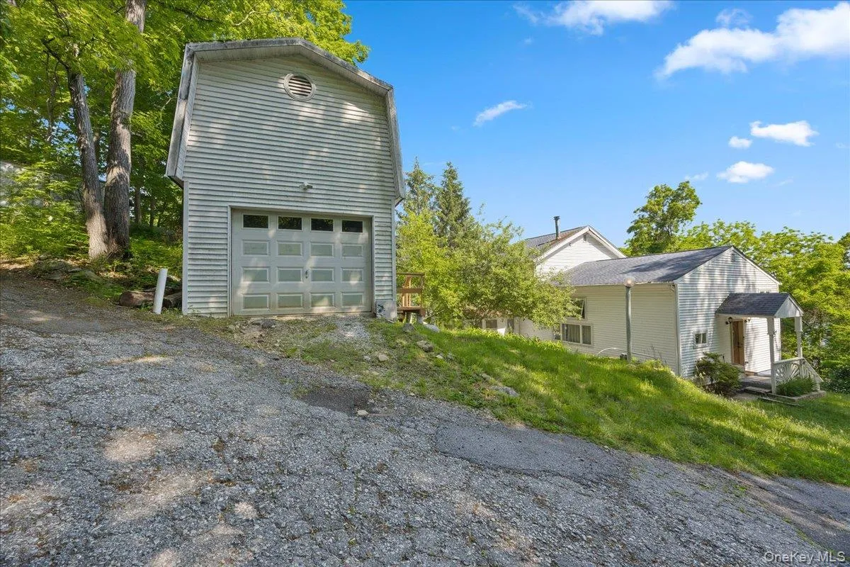 View of front of home with driveway. Also Garage/Loft/Cottage View of front of home with driveway. Also Garage/Loft/Cottage