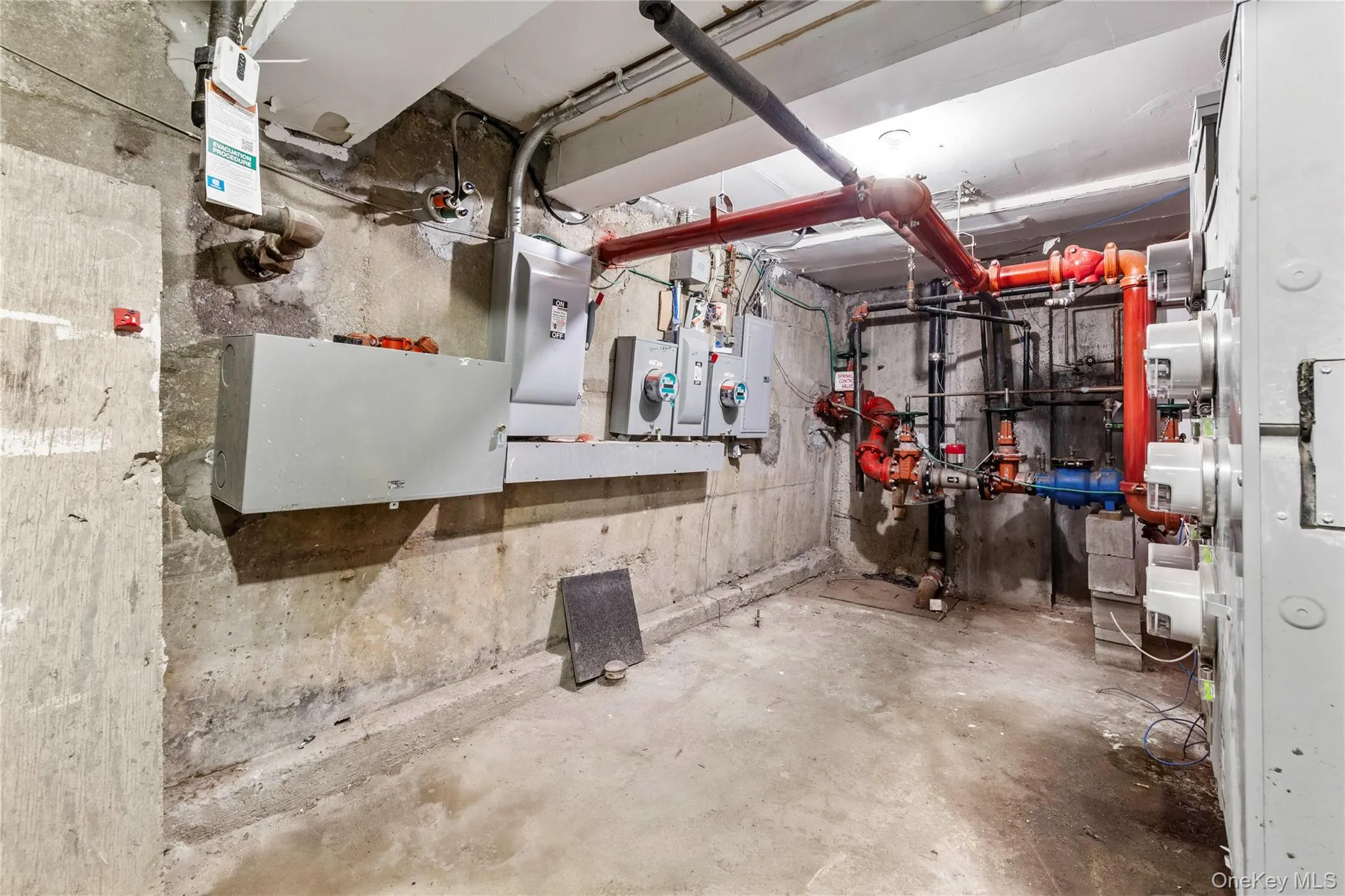 Below grade area featuring electric panel Below grade area featuring electric panel