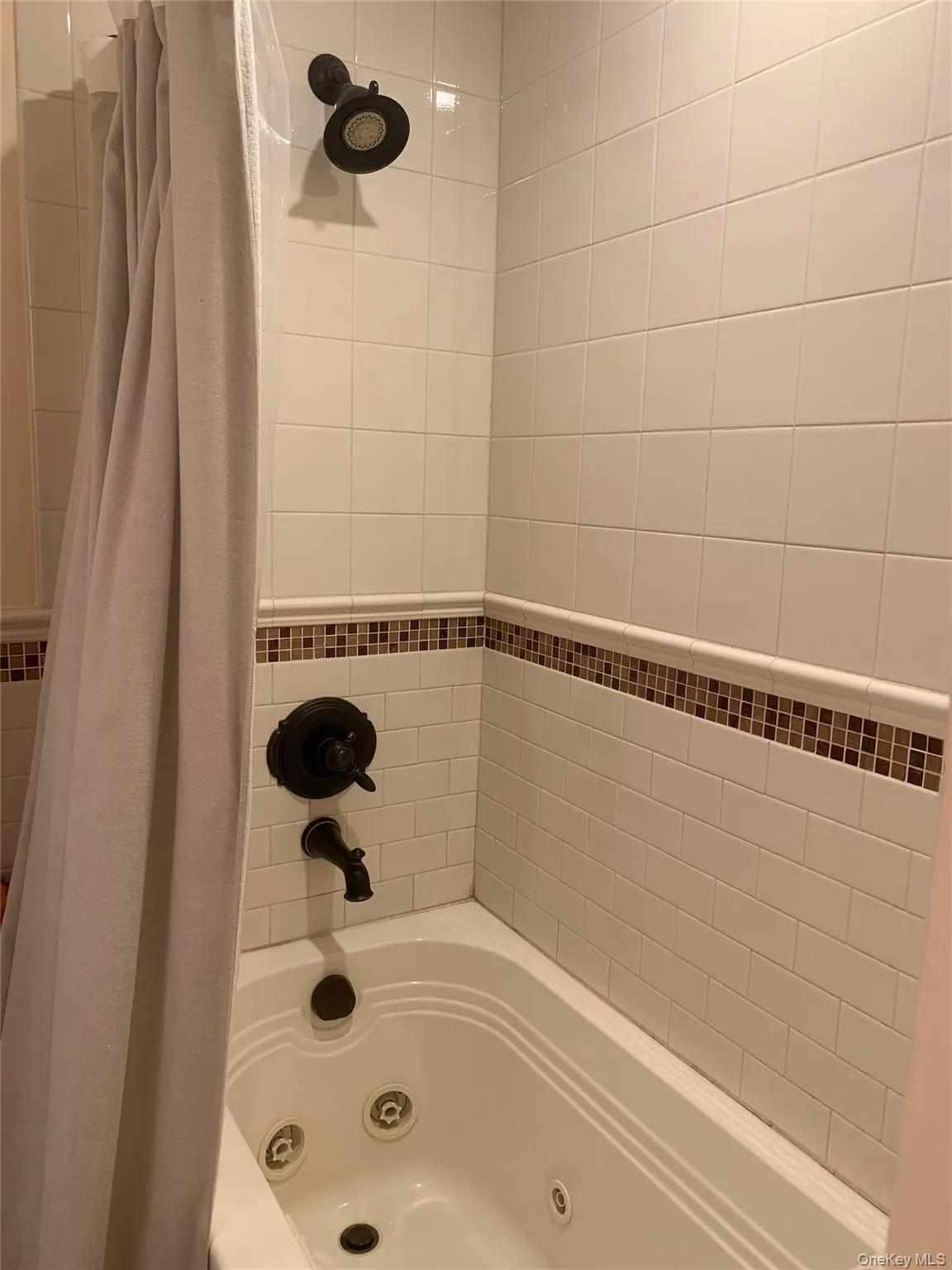 Bathroom with a combined bath / shower with jetted tub Bathroom with a combined bath / shower with jetted tub
