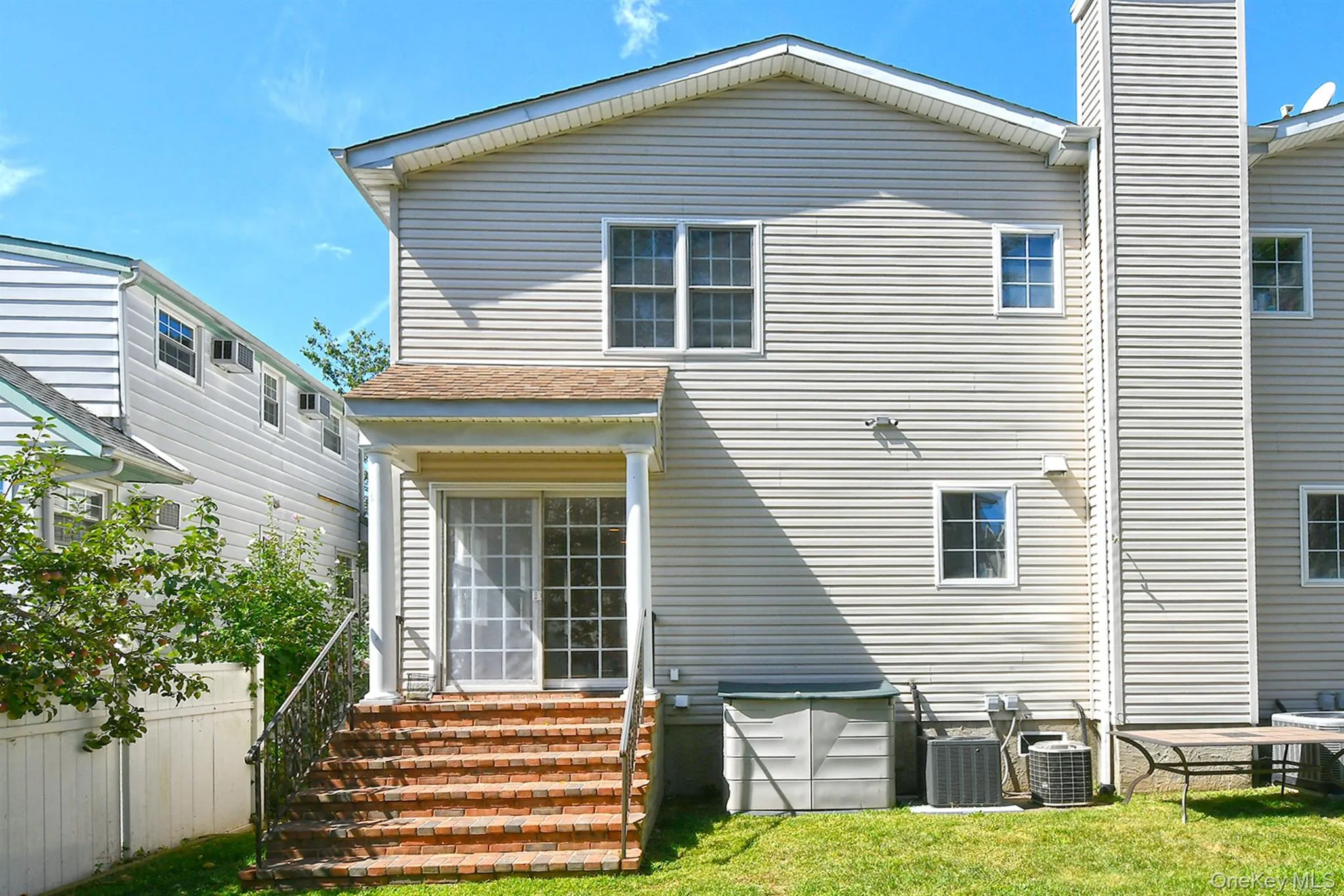 Back of property Back of property