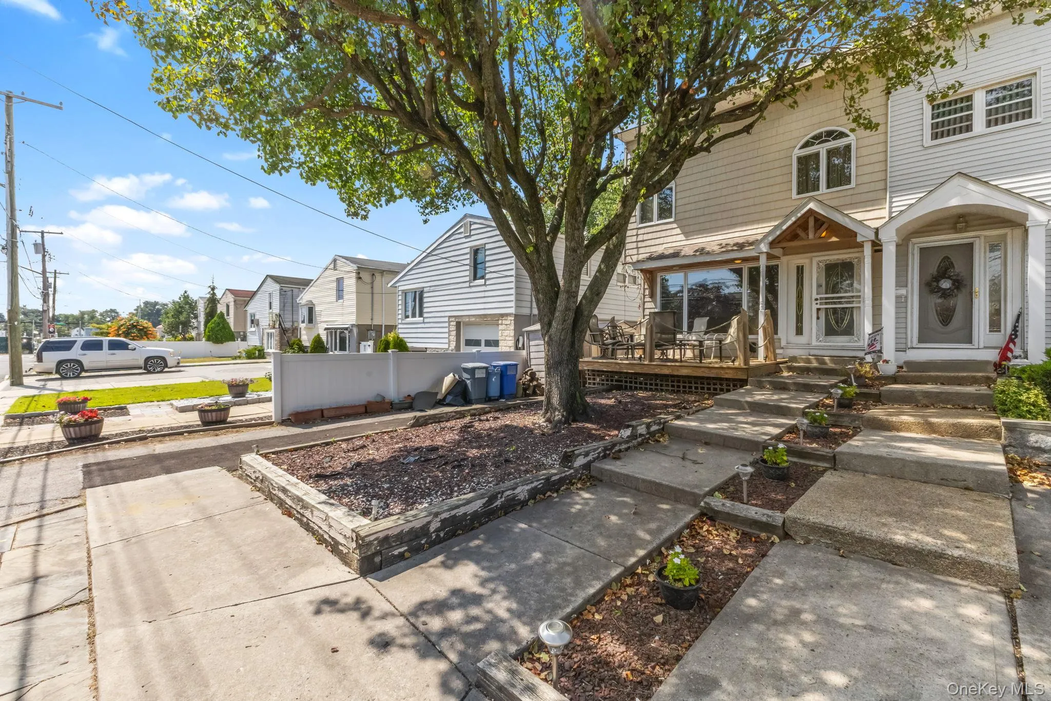View of front facade with a residential view View of front facade with a residential view