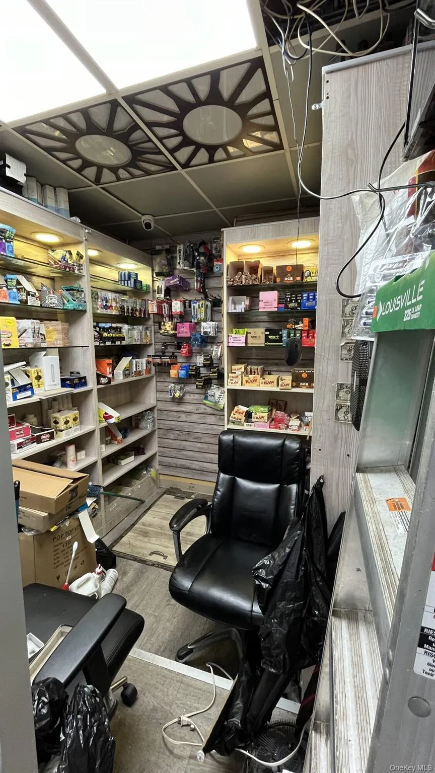 View of storage area View of storage area