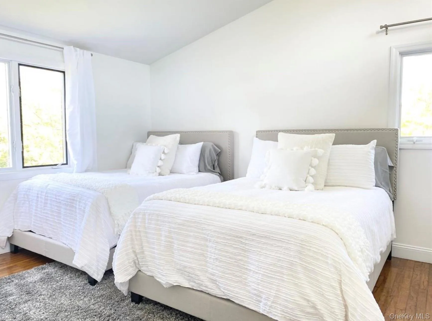 Bedroom with wood finished floors Bedroom with wood finished floors