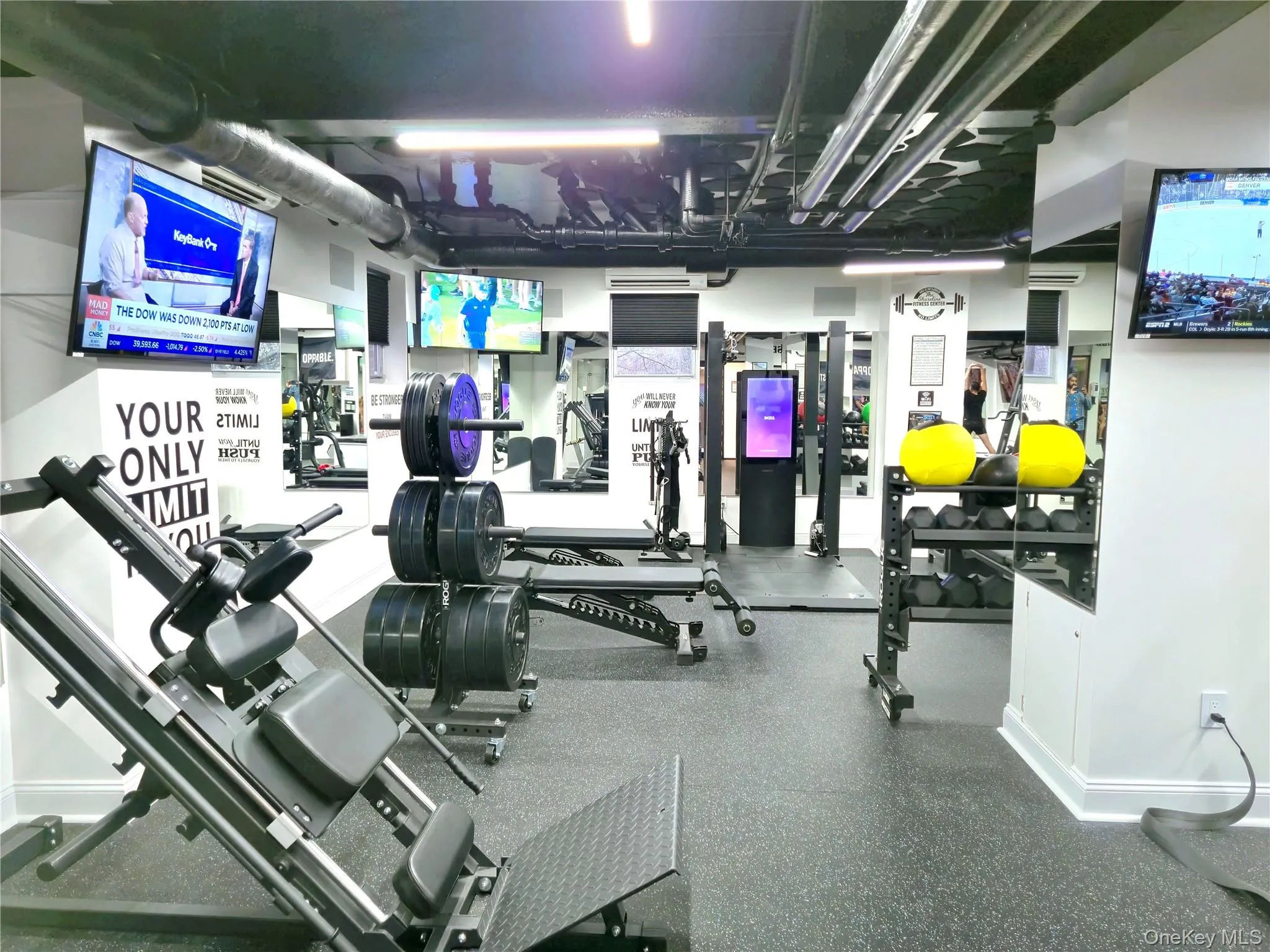 View of workout area View of workout area