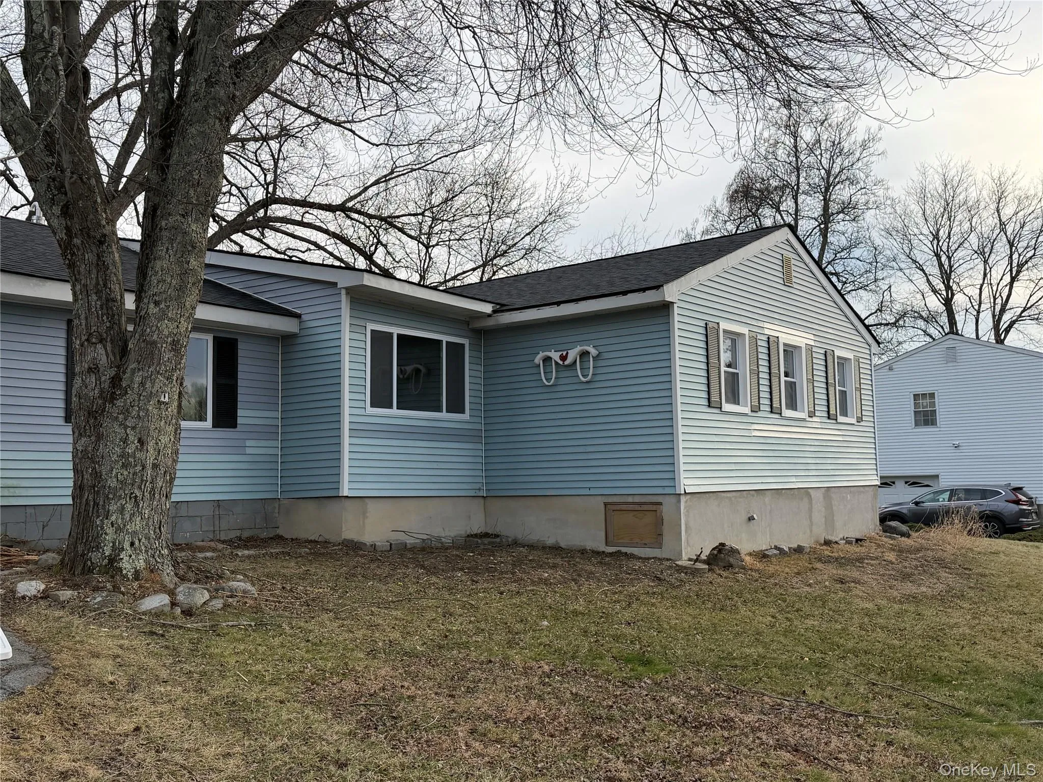 View from driveway View from driveway